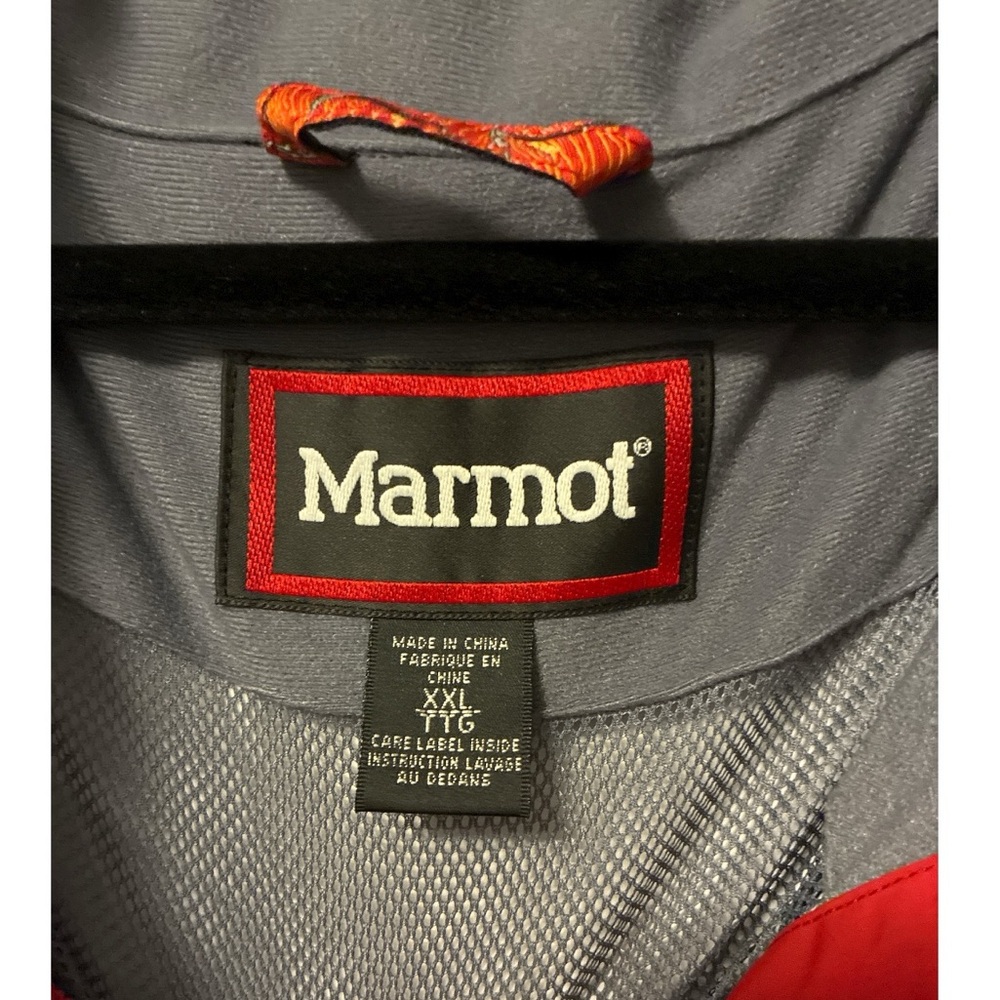 Marmot Tamarack Jacket (Men’s Team Red) – Technical Gore-Tex Shell, Size XXL - Picture 7 of 7